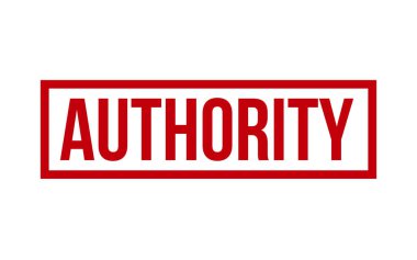 Authority Rubber Stamp Seal Vector