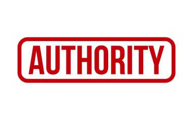 Authority Rubber Stamp Seal Vector