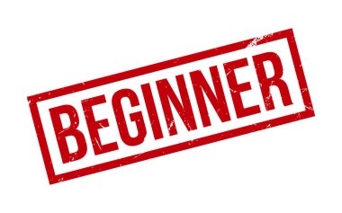 Beginner Rubber Stamp Seal Vector