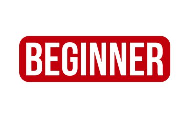 Beginner Rubber Stamp Seal Vector