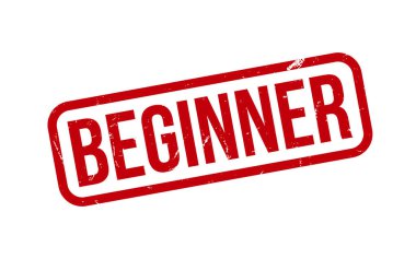 Beginner Rubber Stamp Seal Vector