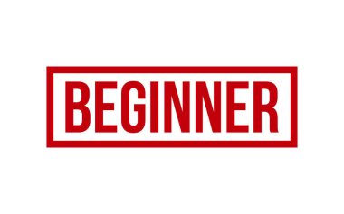 Beginner Rubber Stamp Seal Vector