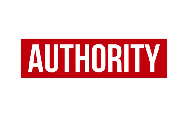 Authority Rubber Stamp Seal Vector — Stockvektor