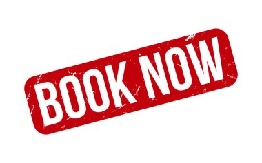 Book now Rubber Stamp Seal Vector