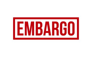 Embargo Rubber Stamp Seal Vector