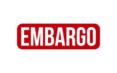 Embargo Rubber Stamp Seal Vector