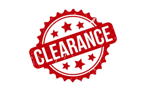 Clearance Rubber Stamp Seal Vector — Wektor stockowy