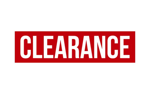 Clearance Rubber Stamp Seal Vector — Wektor stockowy