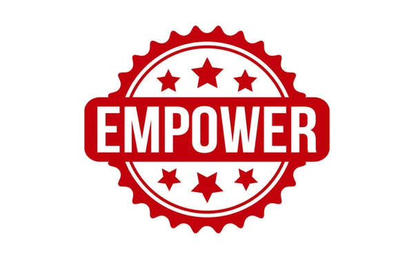 Empower Rubber Stamp Seal Vector — Image vectorielle