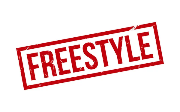 Freestyle Rubber Stamp Seal Vector — Image vectorielle