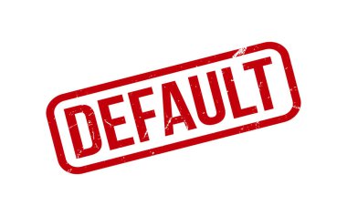 Default Rubber Stamp Seal Vector