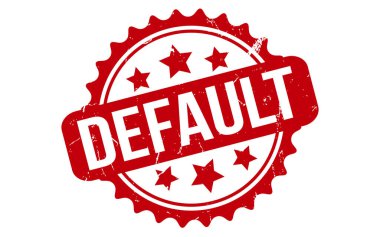 Default Rubber Stamp Seal Vector