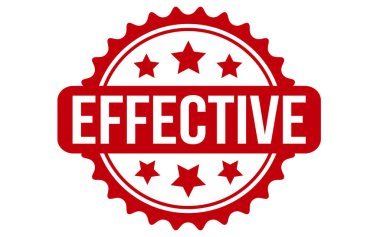 Effective Rubber Stamp Seal Vector