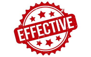 Effective Rubber Stamp Seal Vector