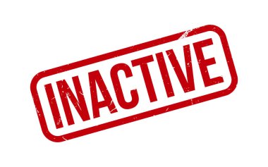 Inactive Rubber Stamp Seal Vector