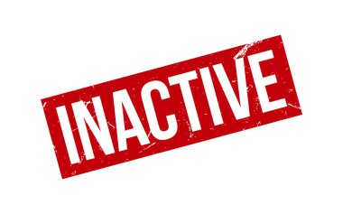 Inactive Rubber Stamp Seal Vector