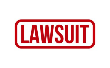 Lawsuit Rubber Stamp Seal Vector