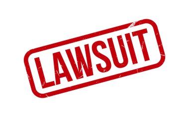 Lawsuit Rubber Stamp Seal Vector