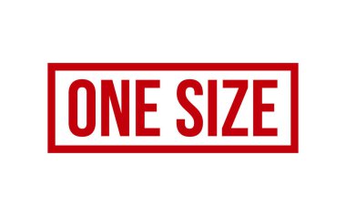 One Size Rubber Stamp Seal Vector