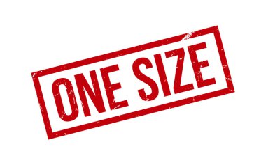 One Size Rubber Stamp Seal Vector