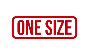 One Size Rubber Stamp Seal Vector