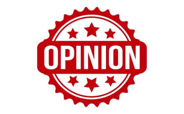 Opinion Rubber Stamp Seal Vector