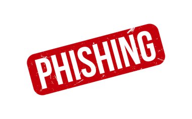 Phishing Rubber Stamp Seal Vector