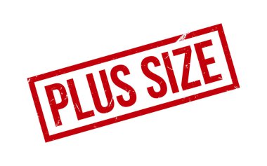 Plus Size Rubber Stamp Seal Vector