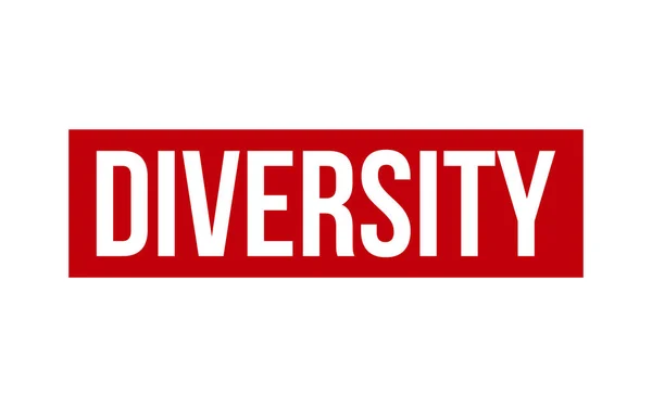 Diversity Rubber Stamp Seal Vector — Stockový vektor