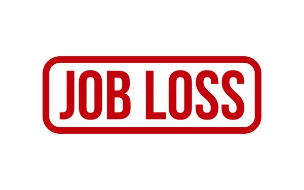 Job Loss Rubber Stamp Seal Vector — Vettoriale Stock