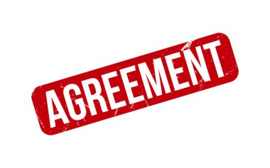 Anlaşma Lastik Damga Mühür Vektörü