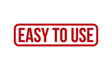 Kauçuk Mühür Vektörü Kullanımı Kolay