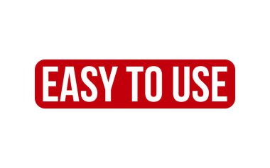 Kauçuk Mühür Vektörü Kullanımı Kolay