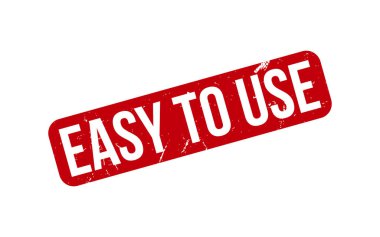 Kauçuk Mühür Vektörü Kullanımı Kolay