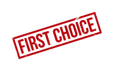 Birinci Seçenek Plastik Mühür Vektörü