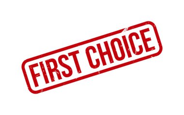 Birinci Seçenek Plastik Mühür Vektörü