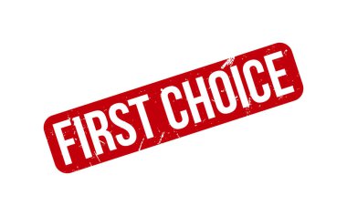 Birinci Seçenek Plastik Mühür Vektörü