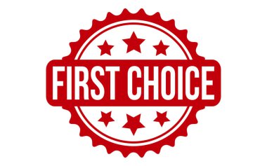 Birinci Seçenek Plastik Mühür Vektörü