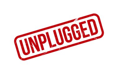 Fişi çekilmiş Kauçuk Mühür Vektörü