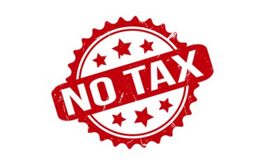 Vergi Kauçuk Mühür Vektörü Yok