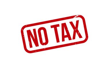 Vergi Kauçuk Mühür Vektörü Yok