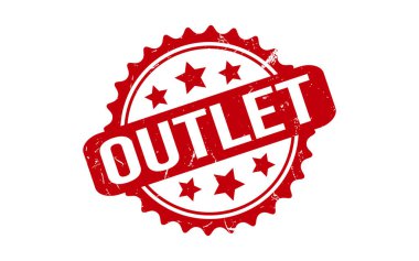 Çıkış Kauçuk Mühür Vektörü