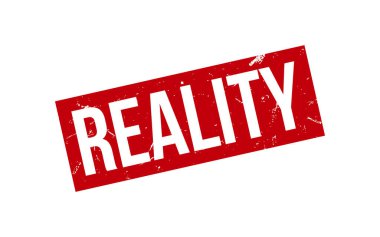 Gerçeklik Kauçuk Mühür Vektörü