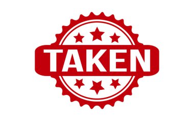 Alınan Lastik Damga Mühürleme Vektörü