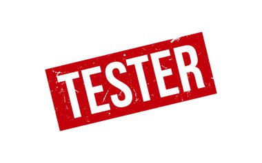 Test Kauçuk Mühür Vektörü