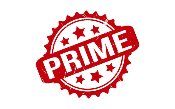 Prime Rubber Stempel Seal Vector — Stockvektor