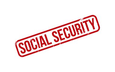 Sosyal Güvenlik Plastik Mühür Vektörü