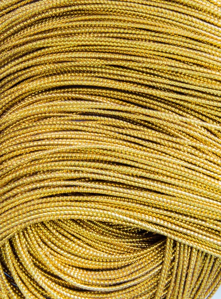 Close up Gold braid — Stock Photo, Image