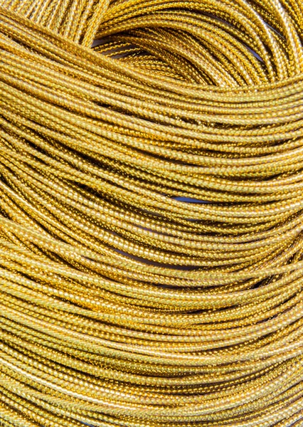 Close up Gold braid — Stock Photo, Image