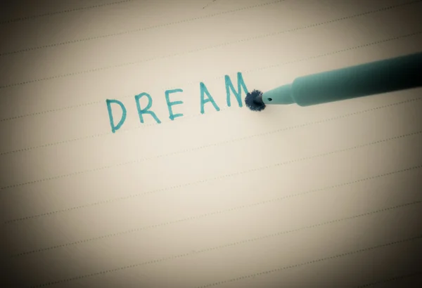 Όνειρο έννοια — Φωτογραφία Αρχείου